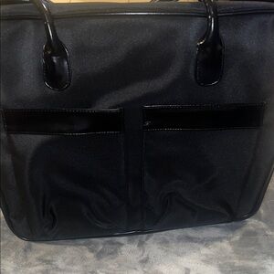 Liz Claiborne Pink and Black Cosmetic Case